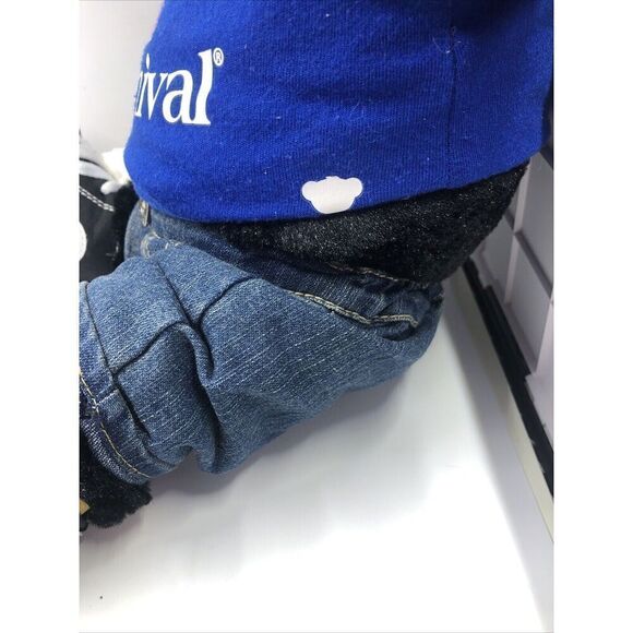 BAB CARNIVAL CRUISE SHIP LOGO BUILD A BEAR PENGUIN BAB PLUSH, Vintage 15”. Rare - Picture 9 of 16